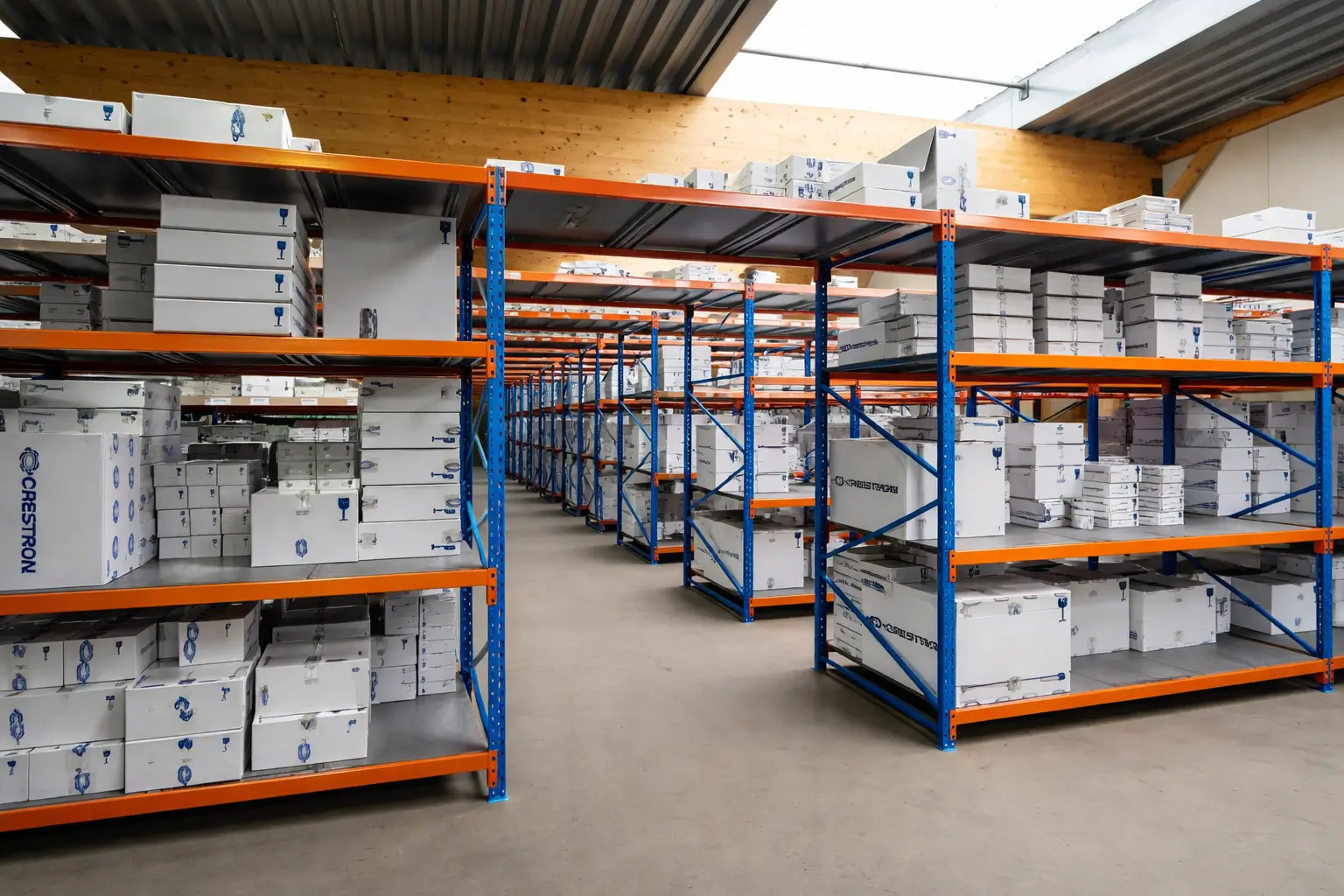 Stellingen op voorraad